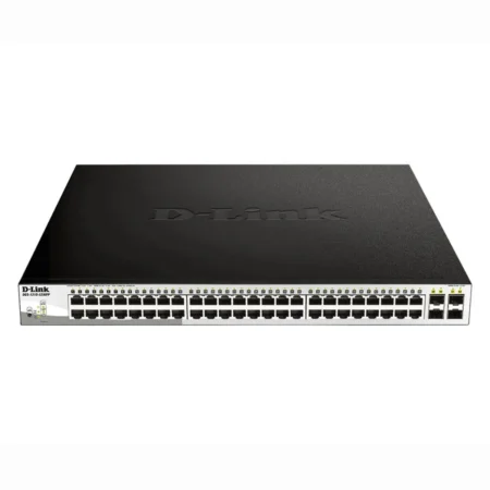 D-Link / DGS-1210-52MPP / 48-Port Gigabit ( 48 POE - 740 watts ) + 4 SFP Ports Smart Switch