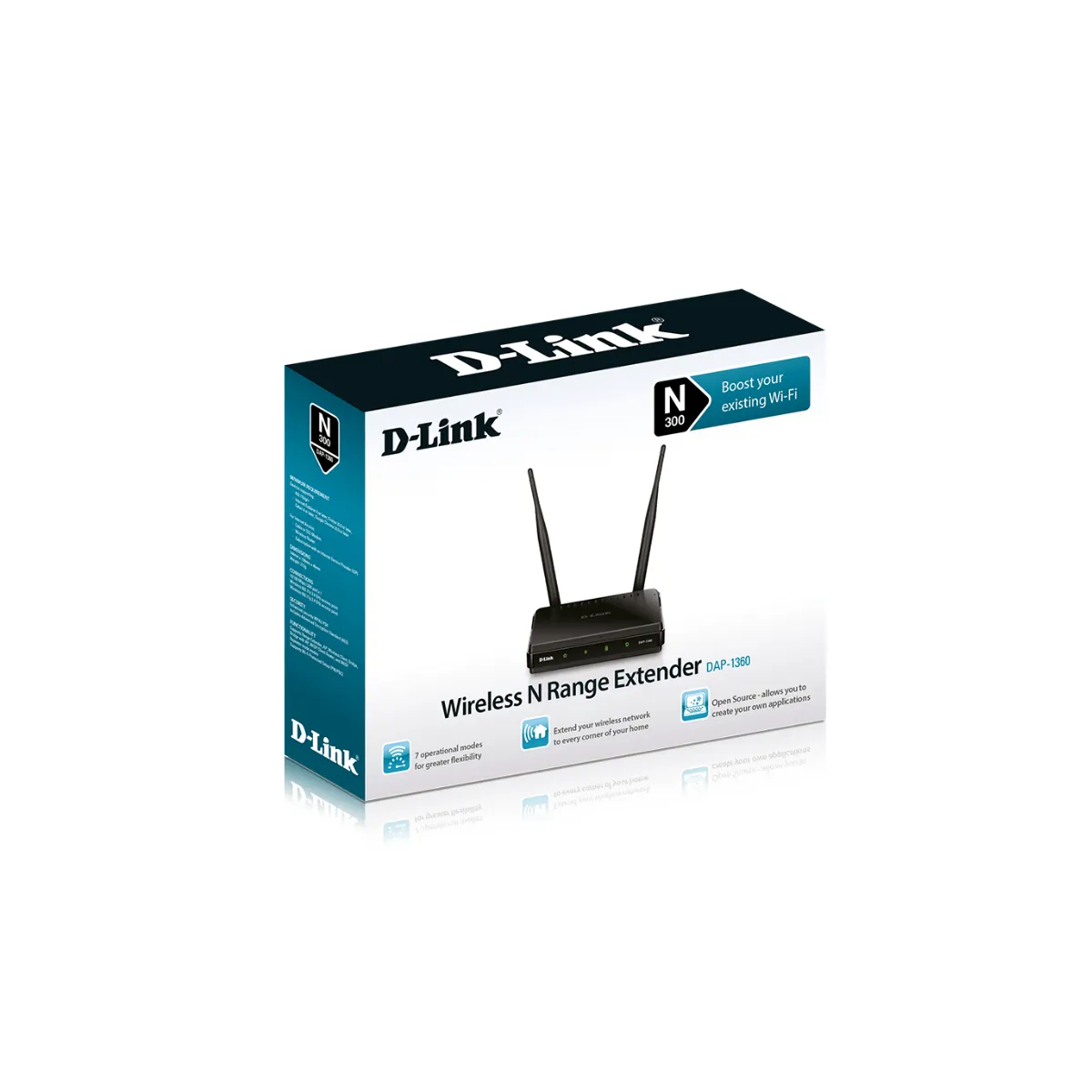 D-Link N 300 Access Point & Client & Range Extender / DAP-1360 - Image 3