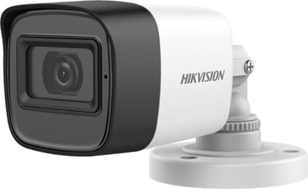 Hikvision / DS-2CE16H0T-ITPFS / 5 MP Audio Fixed Mini Bullet Camera