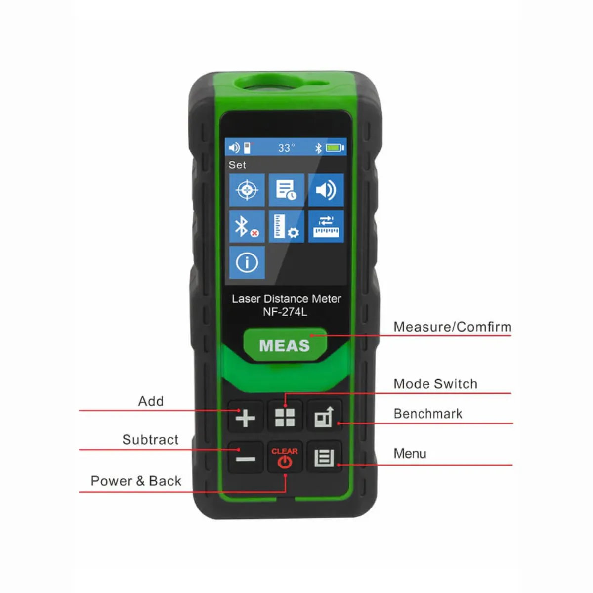 Noyafa / NF-274L-100 / Laser Distance Meter - Image 5