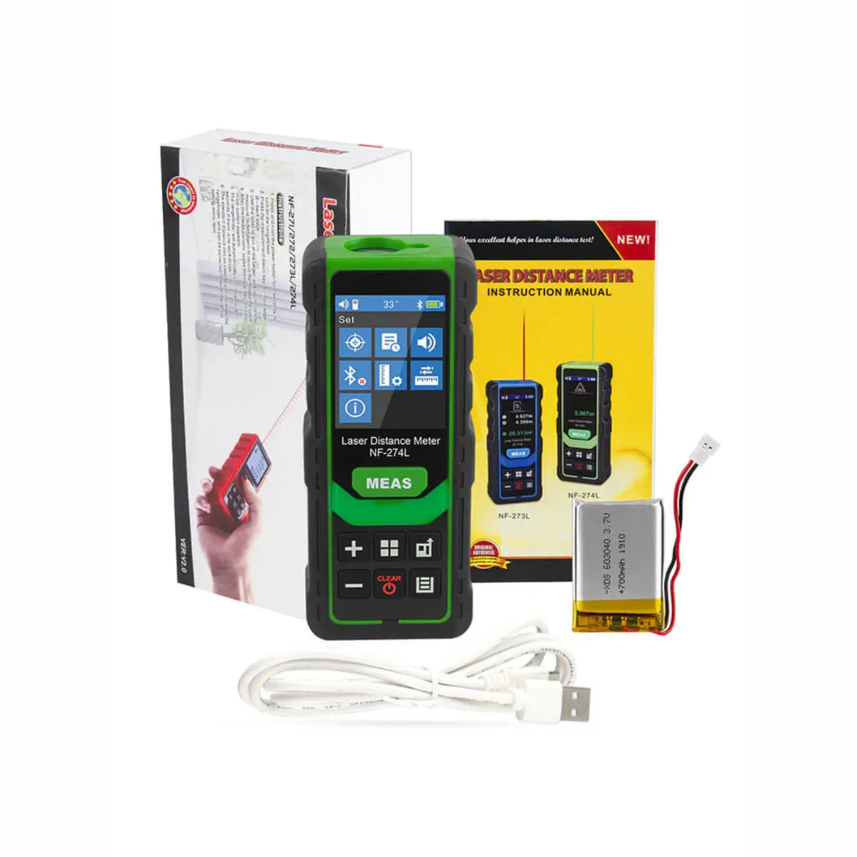 Noyafa / NF-274L-100 / Laser Distance Meter - Image 7