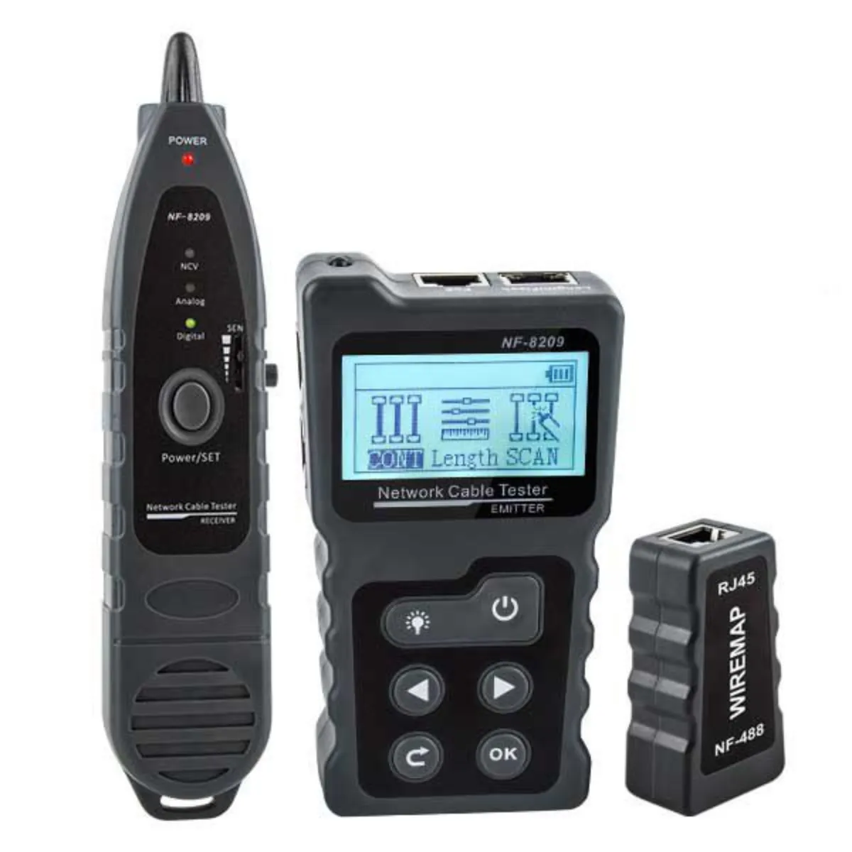 Noyafa / NF-8209 / POE & Network Cable Tester