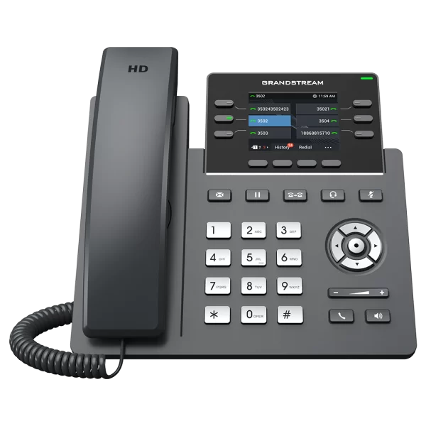 GrandStream / GRP2613 / 4 SIP  6 Lines  2.8″ color screen IP Phone - Image 3