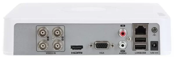 Hikvision / DS-7104HUHI-K1 / 4-ch 5 MP Mini 1U H.265 DVR - Image 2