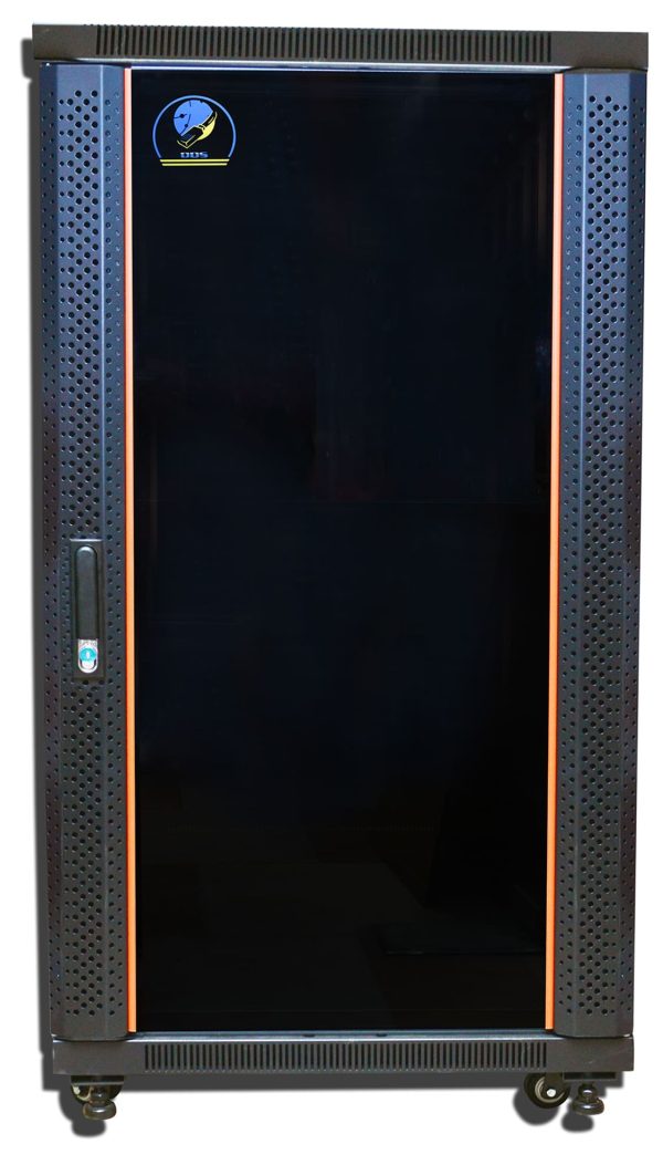 DDS / DNC-22U610FS / Rack 22U Floor Standing 60*100 ( PDU6 + 4*Fan + Shelf )