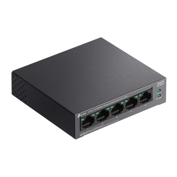 TP-Link / LS105LP / 5 Port 10/100 ( 4 POE - 41 W )  Switch - Image 4