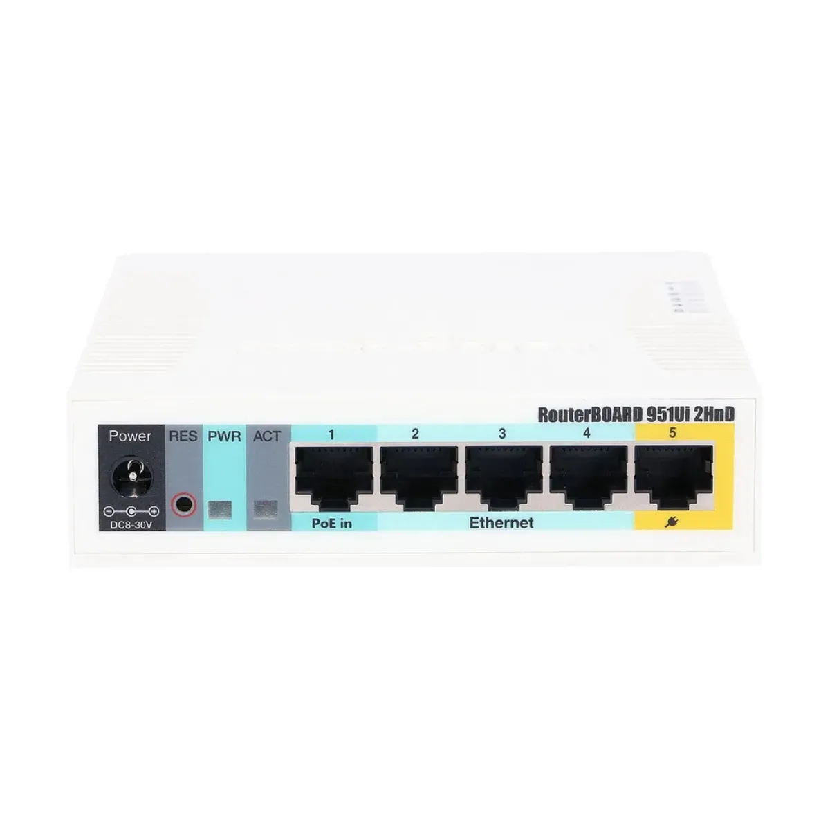 RouterBoard Mikrotik (CPU 600 MHZ - Ram 128 MB) 5 Port 10/100 N300 & USB Sharing / RB951Ui-2HnD
