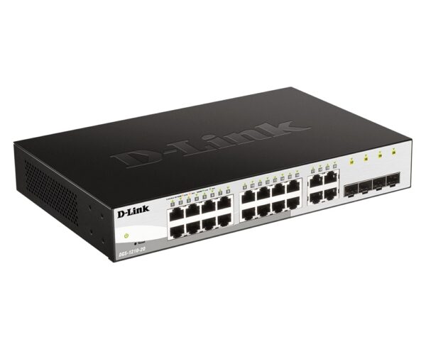 D-LINK 16 Port Gigabit Smart Switch & 4SFP / DGS-1210-20