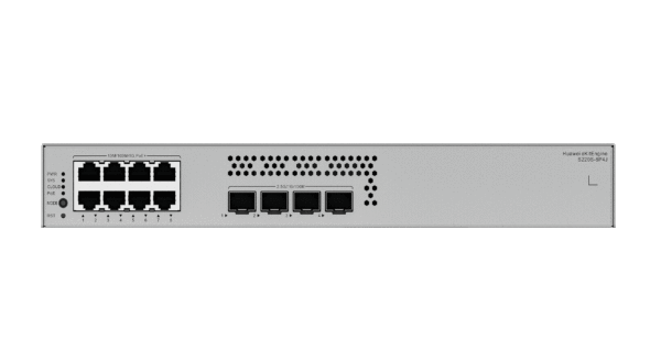 Huawei EKit / S220S-8P4J / 8 Port Gigabit ( 8 POE - 128 Watt ) + 4 SFP Port 2.5G Smart Switch - Image 2