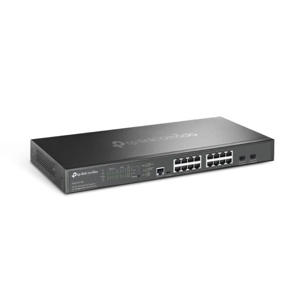 TP-Link / SG3218XP-M2 / Omada 16-Port 2.5G POE+ ( 16 POE - 240 W ) and 2-Port 10GE SFP+ L2+ Managed Switch - Image 3