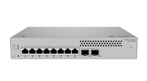 Huawei EKit / S220S-8T2X / 8 Port Gigabit +  2 SFP ports 10G Smart Switch - Image 3