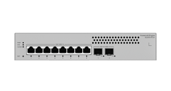 Huawei EKit / S220S-8T2X / 8 Port Gigabit +  2 SFP ports 10G Smart Switch - Image 5