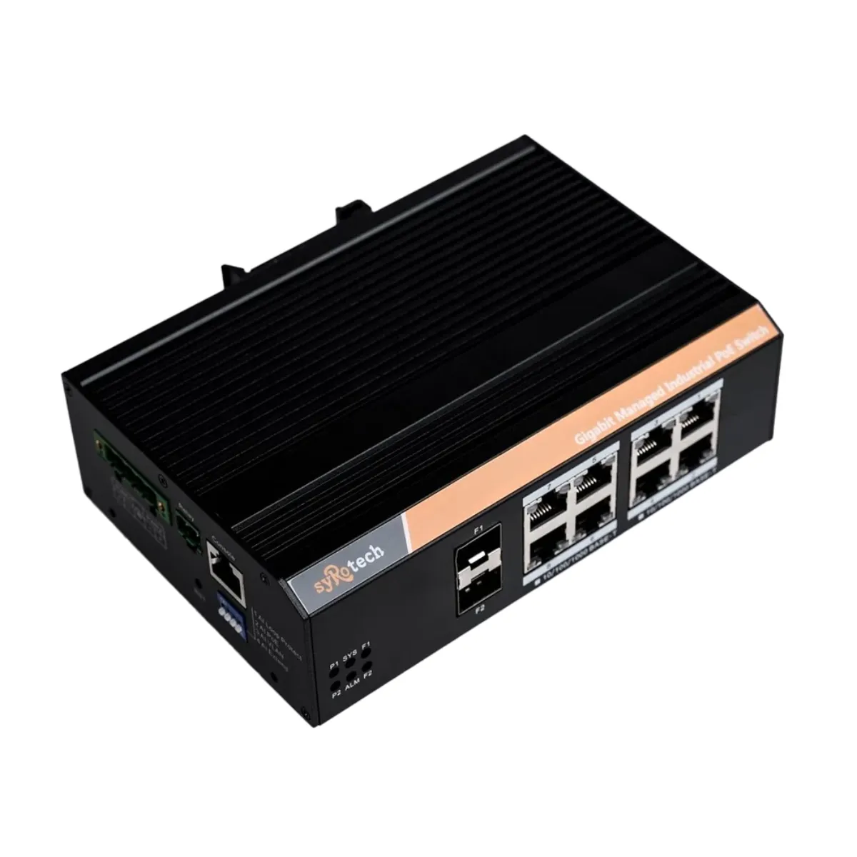 D-Link / DGS-F3008P-2S / 8 Port Gigabit ( 8 POE - 120 Watt ) + 2 SFP Layer 2 Gigabit Outdoor Managed Industrial Switch - Image 4