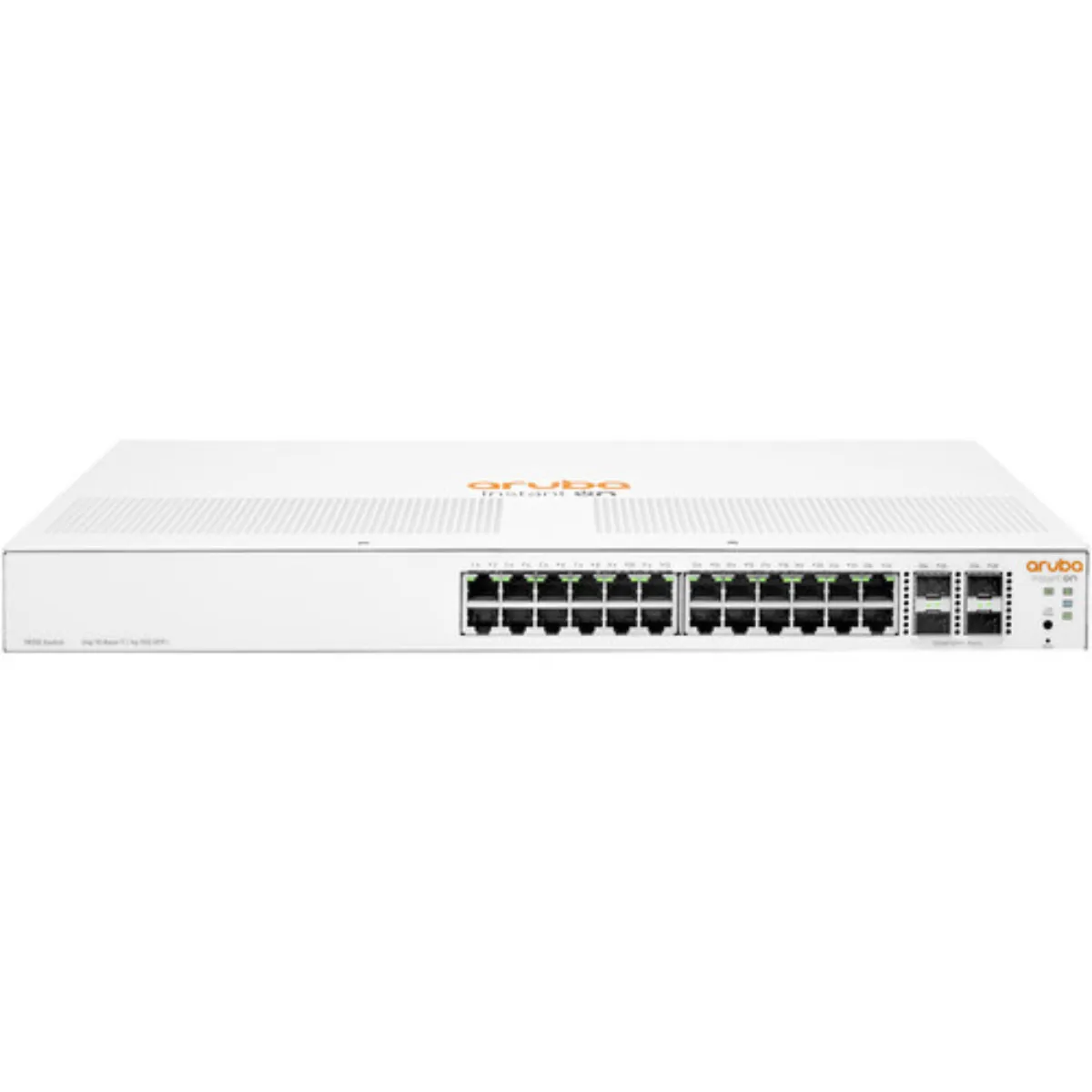 HP Aruba 24 Port Gigabit & 4 SFP+ 1/10GbE ports smart managed Switch / 1930 24G 4SFP/SFP+ / JL682A