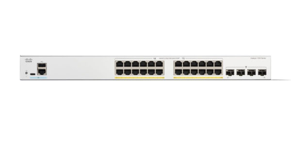 Cisco / C1300-24P-4G / Catalyst 24 Port Gigabit (24 PoE - 195W ) + 4x1G SFP - Image 2