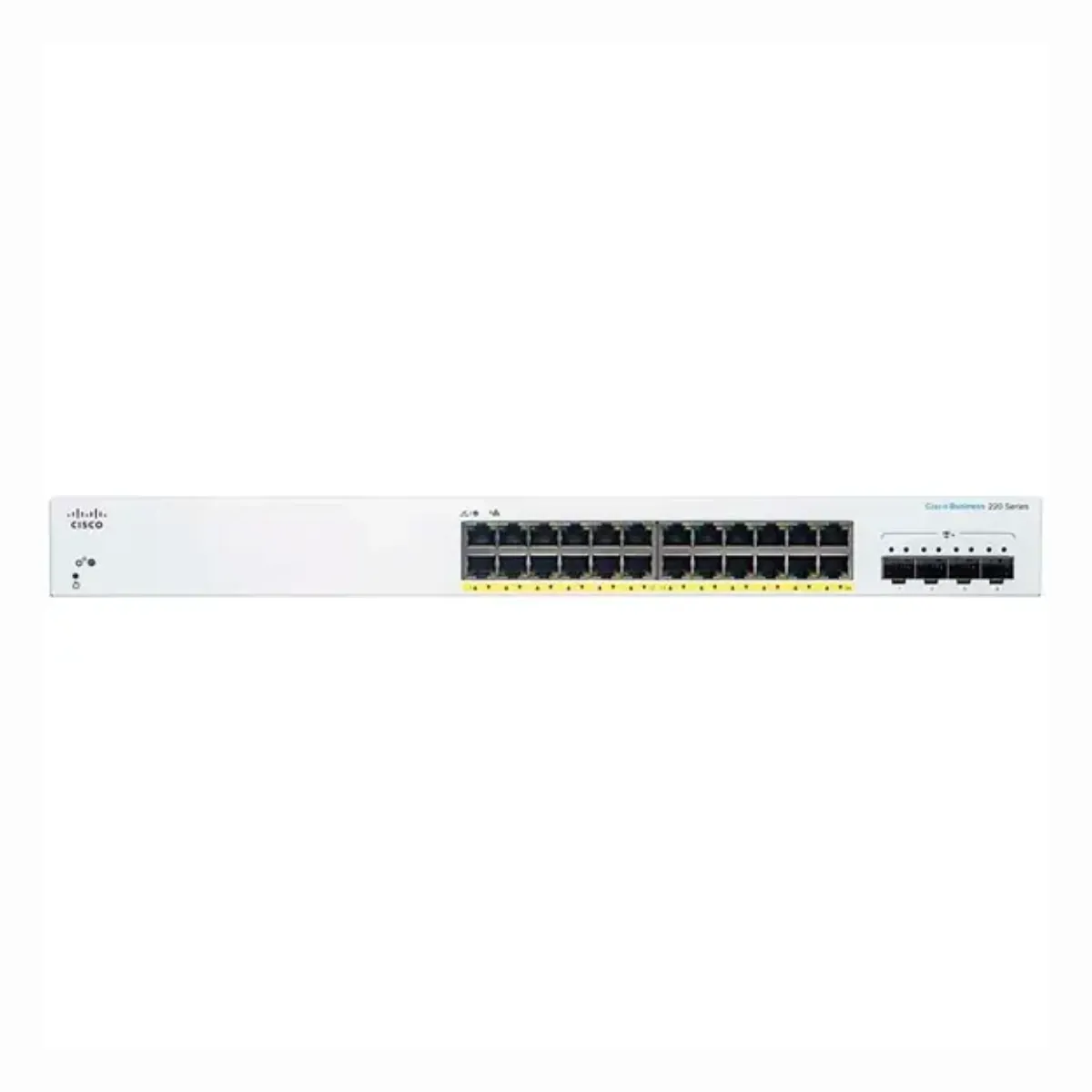 Cisco / CBS220-24P-4G / 24 Port Gigabit (24 PoE - 195 W) 4 x 1GE SFP Smart Switch - Image 2
