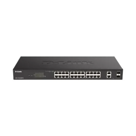 D-Link / DGS-1100-26MPPV2 / 24 Port Gigabit ( 24 POE - 525 watts ) + 2 combo port Smart Switch