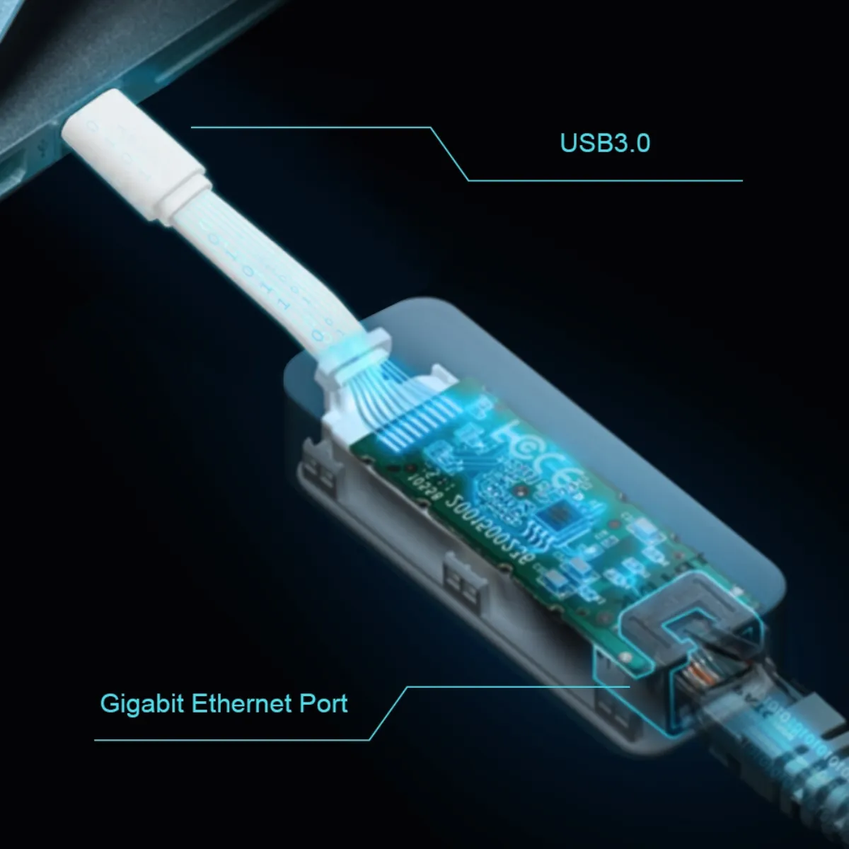 TP-Link / UE300C / USB Type-C to Gigabit Ethernet Adapter - Image 5