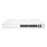 HPE Aruba / 1930 / JL683B / 24 Port Gigabit ( 24 POE - 195 Watts ) & 4 SFP+ 1/10GbE Ports Smart Managed Switch