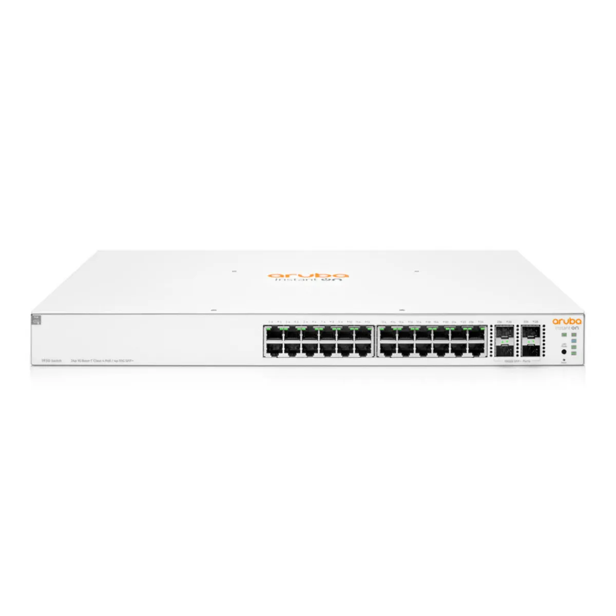 HPE Aruba / 1930 / JL683B / 24 Port Gigabit ( 24 POE - 195 Watts ) & 4 SFP+ 1/10GbE Ports Smart Managed Switch