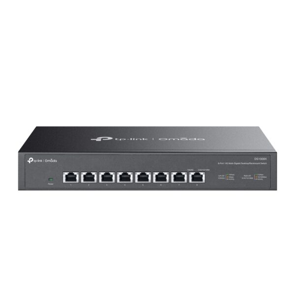 TP-Link / DS1008X / Omada 8 Port 10G Unmanaged Desktop/Rackmount Switch - Image 2