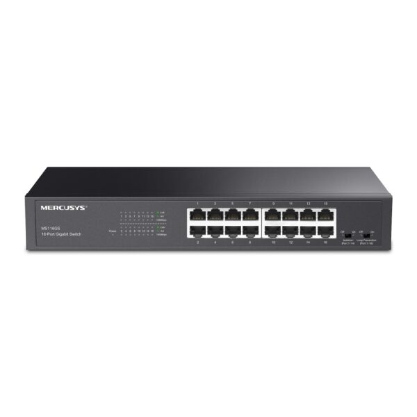 MERCUSYS / MS116GS / 16 Port Gigabit Rackmount Switch - Image 2