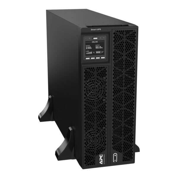 APC Schneider / SRTG6KXLI / Smart-UPS On-Line 6kVA Rack/Tower 230V 2x IEC C13 + 1x IEC C19 + Hard wire outlets Network Card w/o rail kit - Image 2