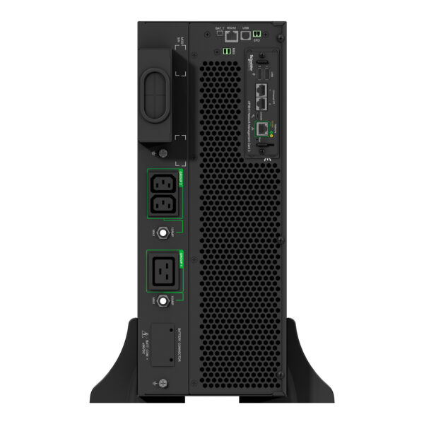 APC Schneider / SRTG6KXLI / Smart-UPS On-Line 6kVA Rack/Tower 230V 2x IEC C13 + 1x IEC C19 + Hard wire outlets Network Card w/o rail kit - Image 5
