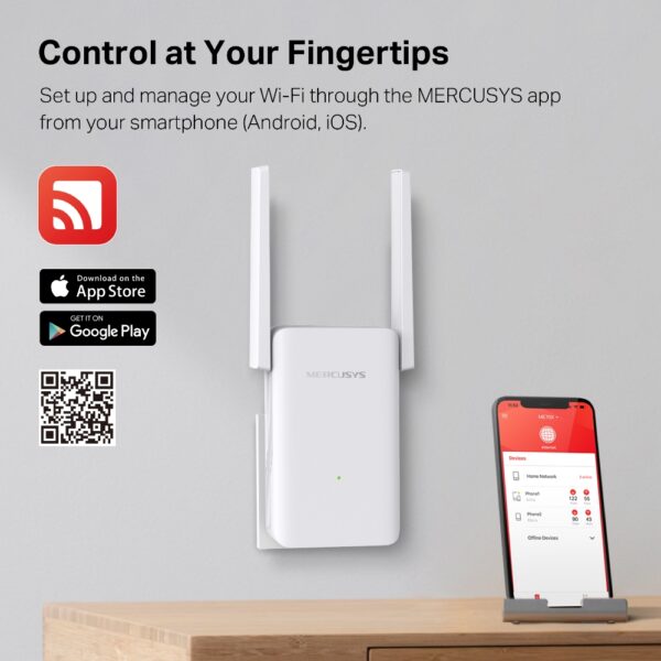 MERCUSYS / ME70X / AX1800 Wi-Fi 6 Range Extender - Image 6