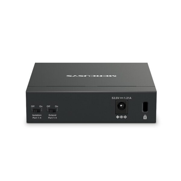 MERCUSYS / MS105GP / 5-Port Gigabit POE ( 4 POE + 65 W ) Desktop Switch - Image 3