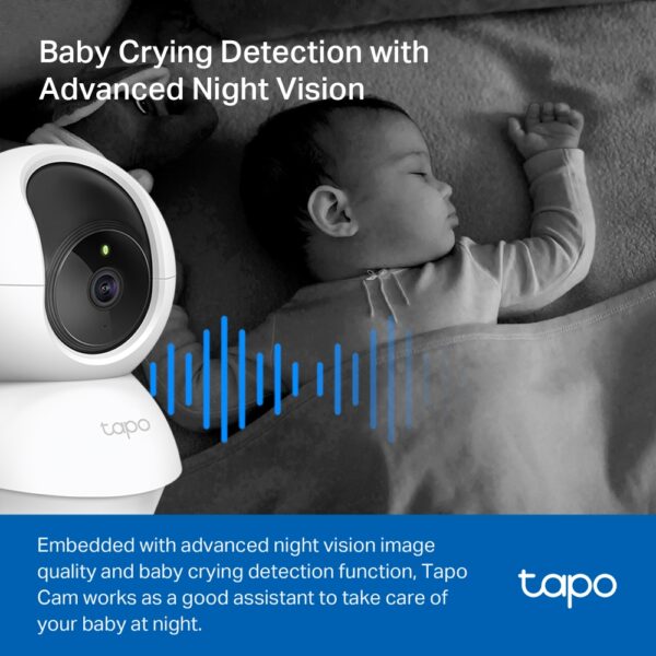 TP-Link / Tapo C200C / Pan/Tilt Home Security Wi-Fi Camera - Image 4