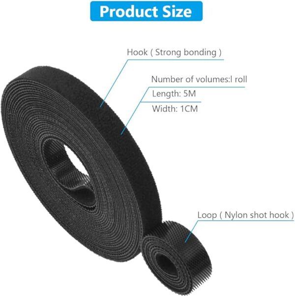 DDS / DVC-010 / Velcro Cable Tie 5M/10MM - Image 3