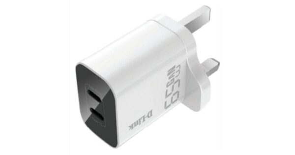 D-Link / DPC-652 / 65W Dual USB Wall Charger
