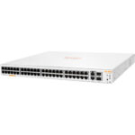 Aruba / JL809A / 48 Port Gigabit ( 48 POE - 600W ) & 2 x 10G SFP+ Combo Managed Switch