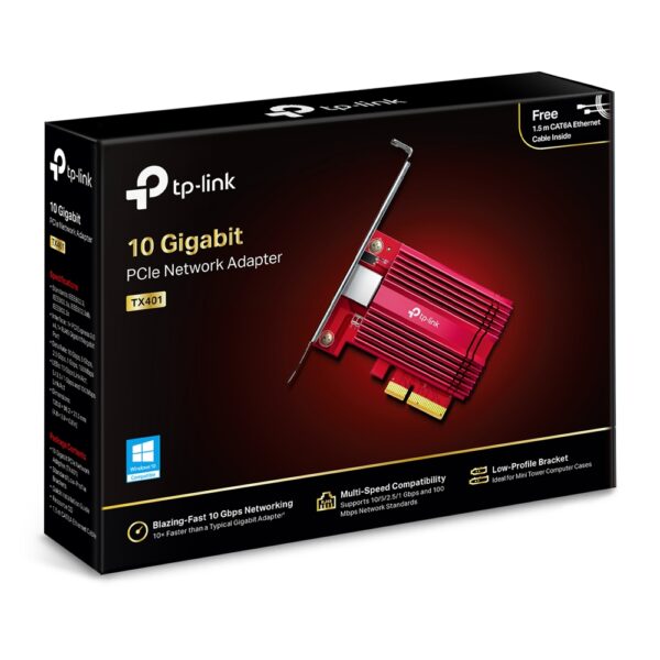 TP-Link / TX401 / 10 Gigabit PCI Express Network Adapter - Image 8