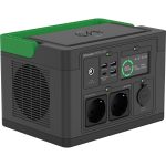 Schneider / PPS330-GR / OffGrid Portable Power Station 330 230V/332Wh Lithium-ion LCD 2 CEE 7/3 Schuko outlets / Sinewave / 3 USB-A + 1 USB-C & Wireless Charger