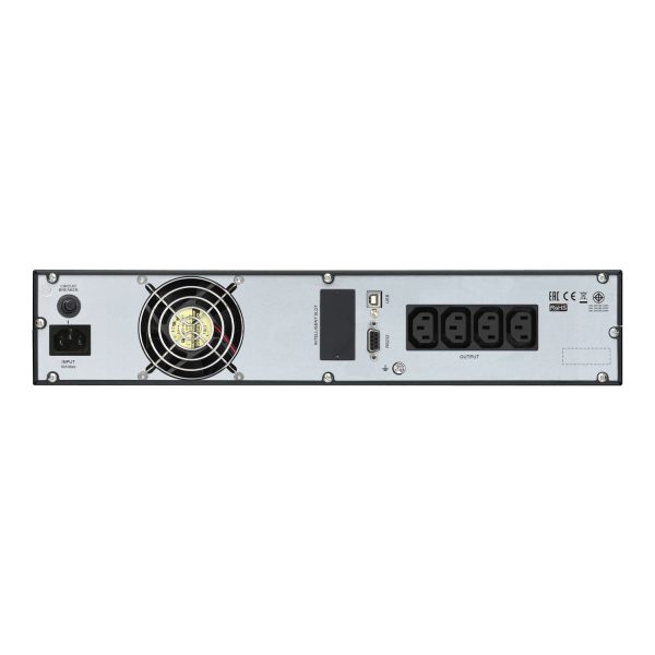APC Schneider / SRV2KRIRK / Easy UPS On-Line 2kVA/1600W Rackmount 2U 230V 4x IEC C13 outlets Intelligent Card Slot LCD W/ rail kit - Image 4