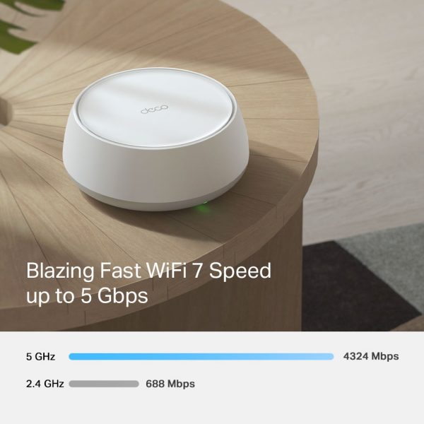 TP-Link / Deco BE25 / BE5000 Whole Home Mesh WiFi 7 System - Image 4