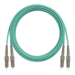 DDS / DFP-MM3DXLCLC-2 / LC-LC Multi Mode Duplex UPC OM3 Patch cord Aqua 2M
