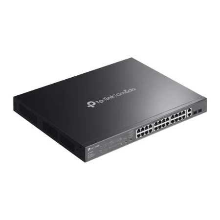 TP-Link / ES228GMP / Omada 24 Port Gigabit POE ( 24 POE - 384 Watt ) & 2× GE RJ45 Ports + 2× GE SFP Ports Easy Managed Switch