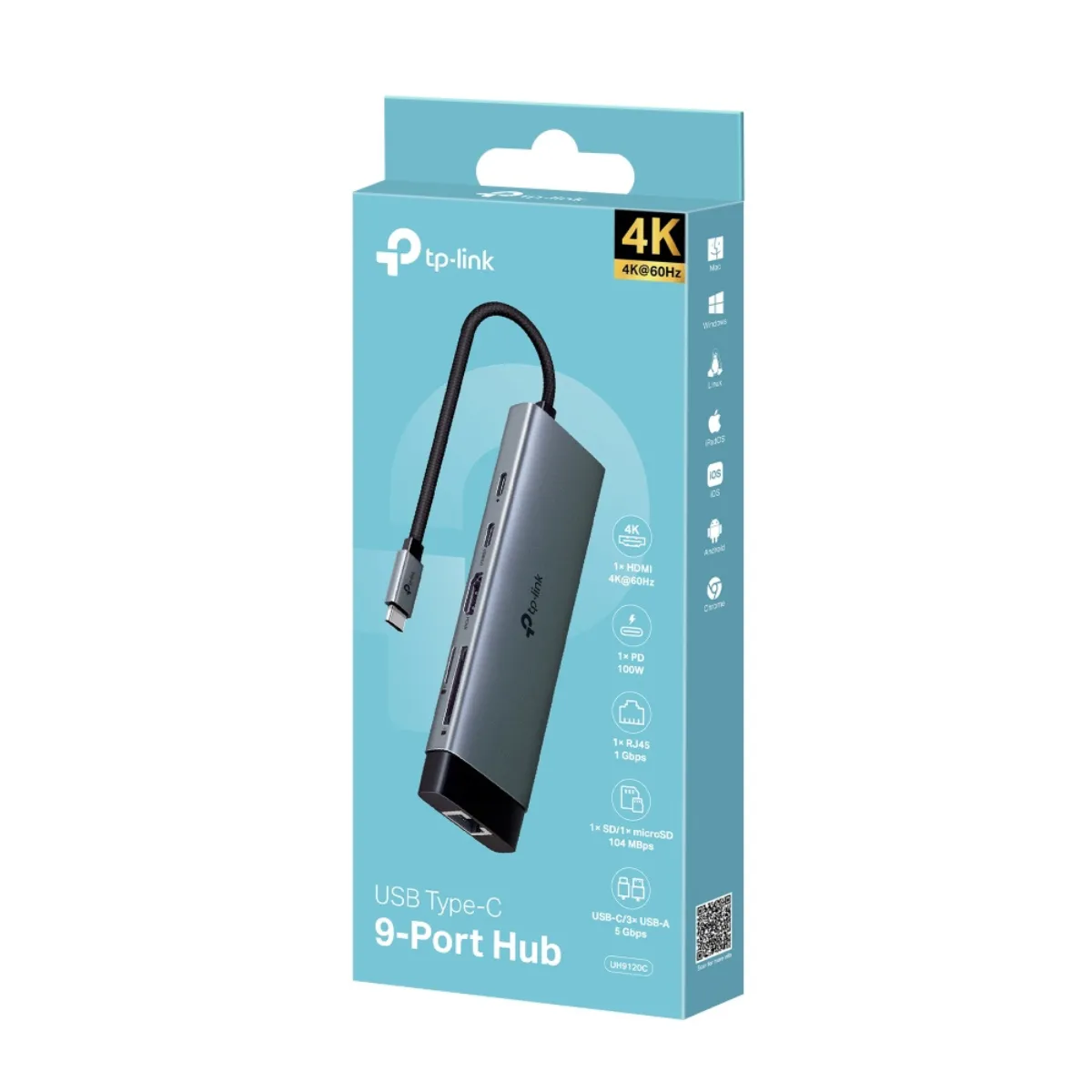 TP-Link / UH9120C / USB Type-C 9-in-1 Hub - Image 6