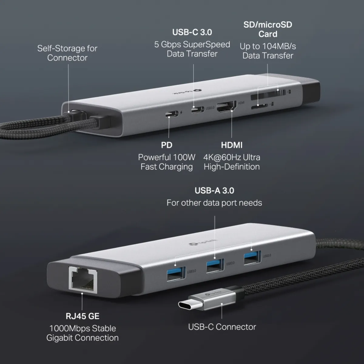 TP-Link / UH9120C / USB Type-C 9-in-1 Hub - Image 5
